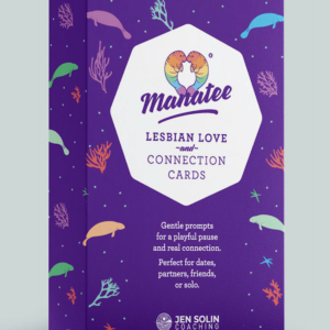 Manatee Lesbian Love & Connection Cards
